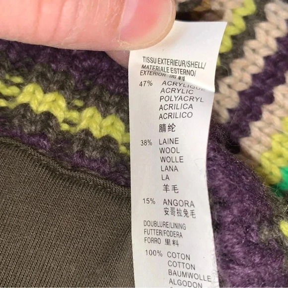 Catamini Wool Angora Blend Cardigan Zip Sweater Boys 2 Year Mongolian Mix Bomber - Picture 7 of 7